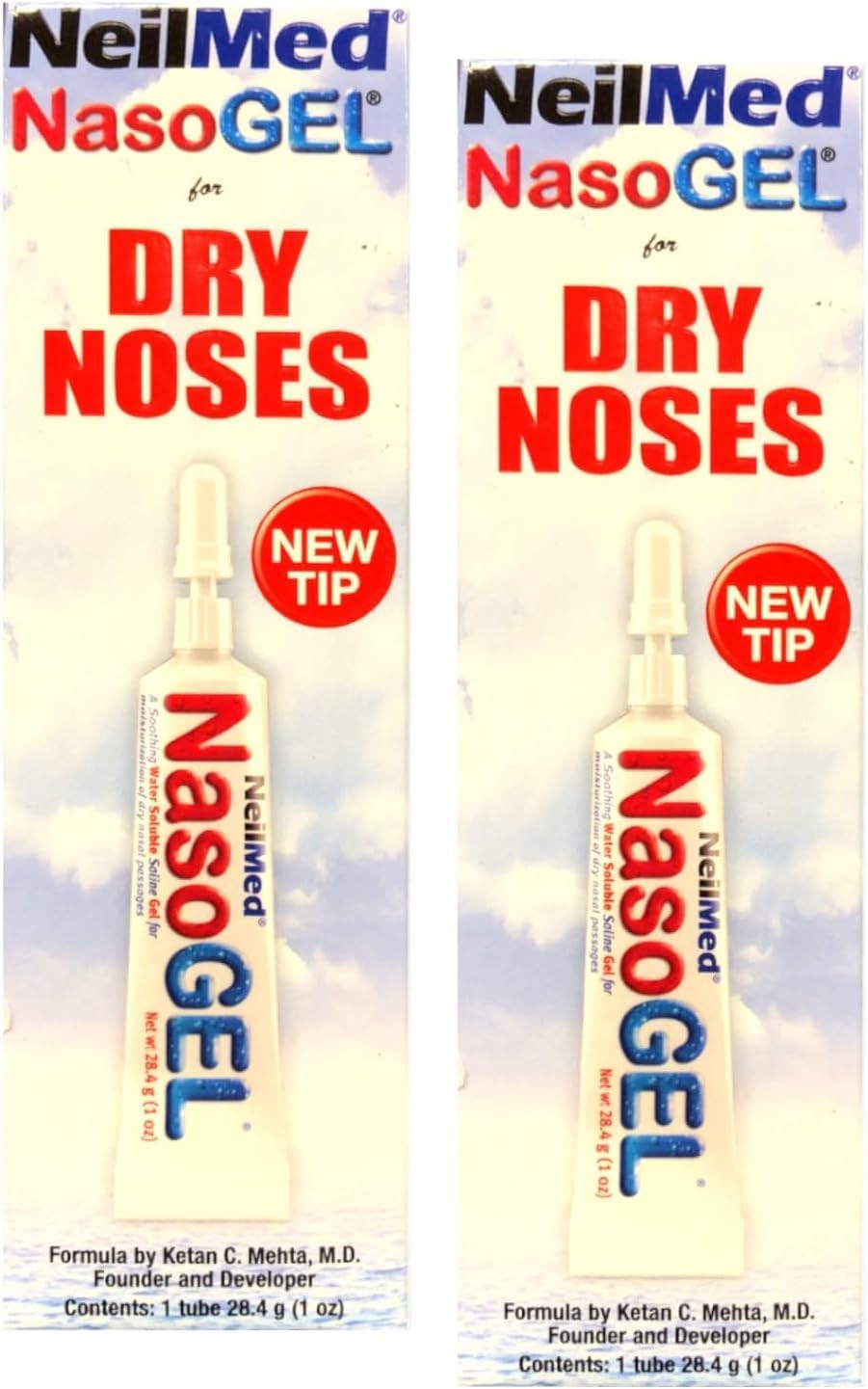 Neilmed Nasogel For Dry Noses 1 Oz (Pack Of 2)