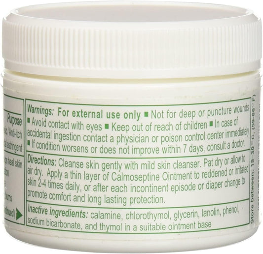 Calmoseptine Ointment Jar 2.5 Oz (5 Pack)