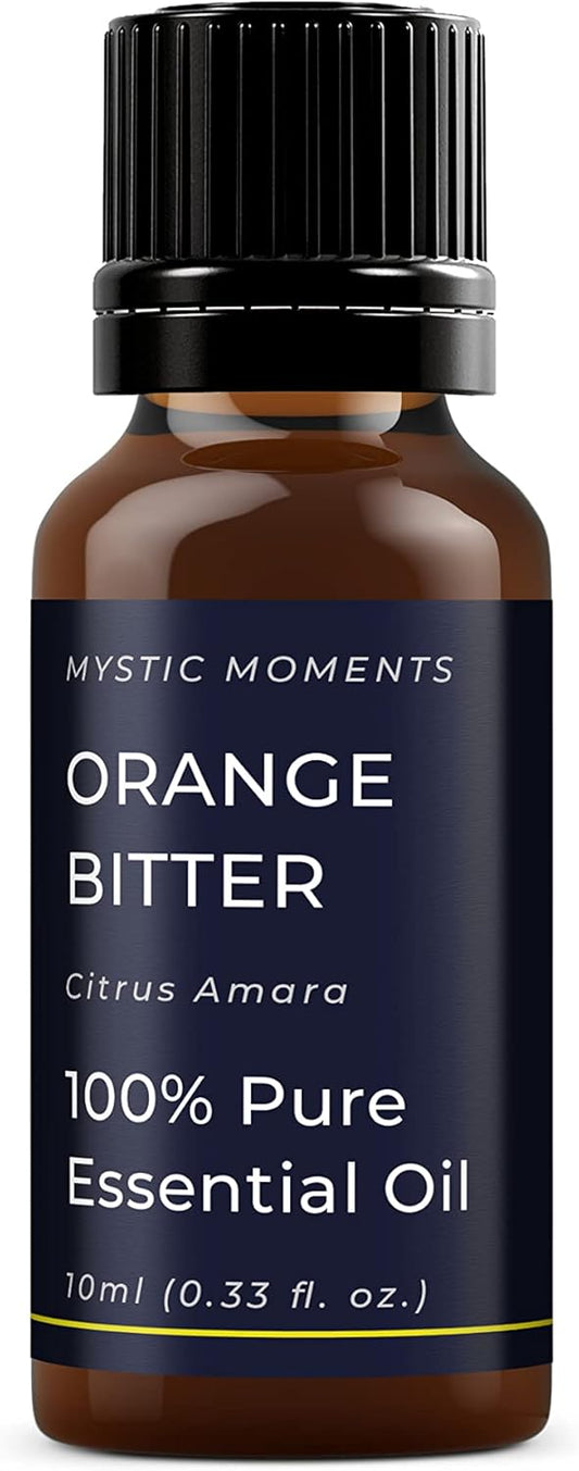 Mystic Moments | Orange Bitter Essential Oil 10Ml - Pure & Natural Oil For Diffusers, Aromatherapy & Massage Blends Vegan Gmo Free