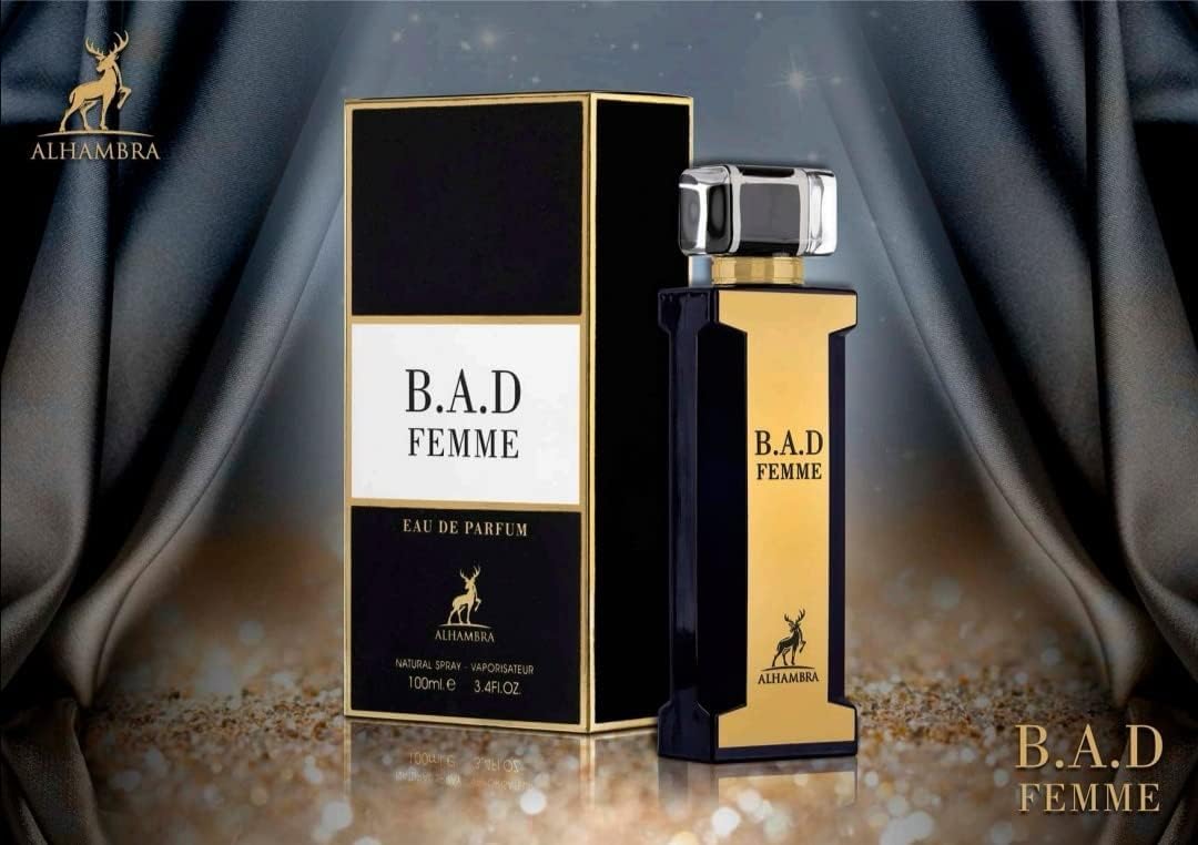 Maison Alhambra B.A.D For Women - 3.4 Oz Edp Spray : Beauty & Personal Care