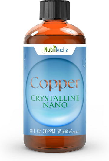 Nutrinoche Colloidal Copper | 99.99% Ultra Pure Crystalline Nano Copper Particles