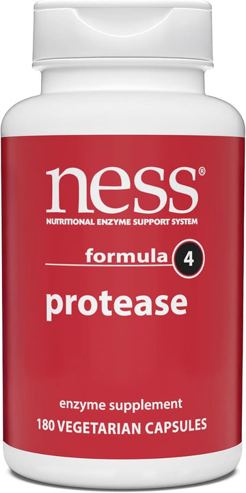 Ness Enzymes- Protease #4 180 Vegcaps