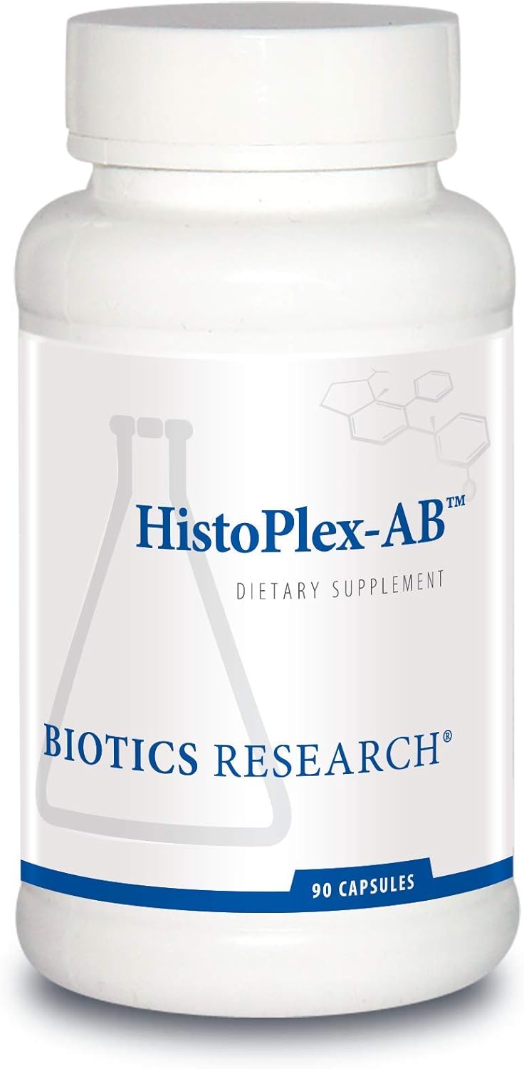 Biotics Research HistoPlex-AB?? Natural Anti-Histamine, Immune Support, Allergy Buster, Breathe Easier, Powerful Botanical Blend 90 Caps