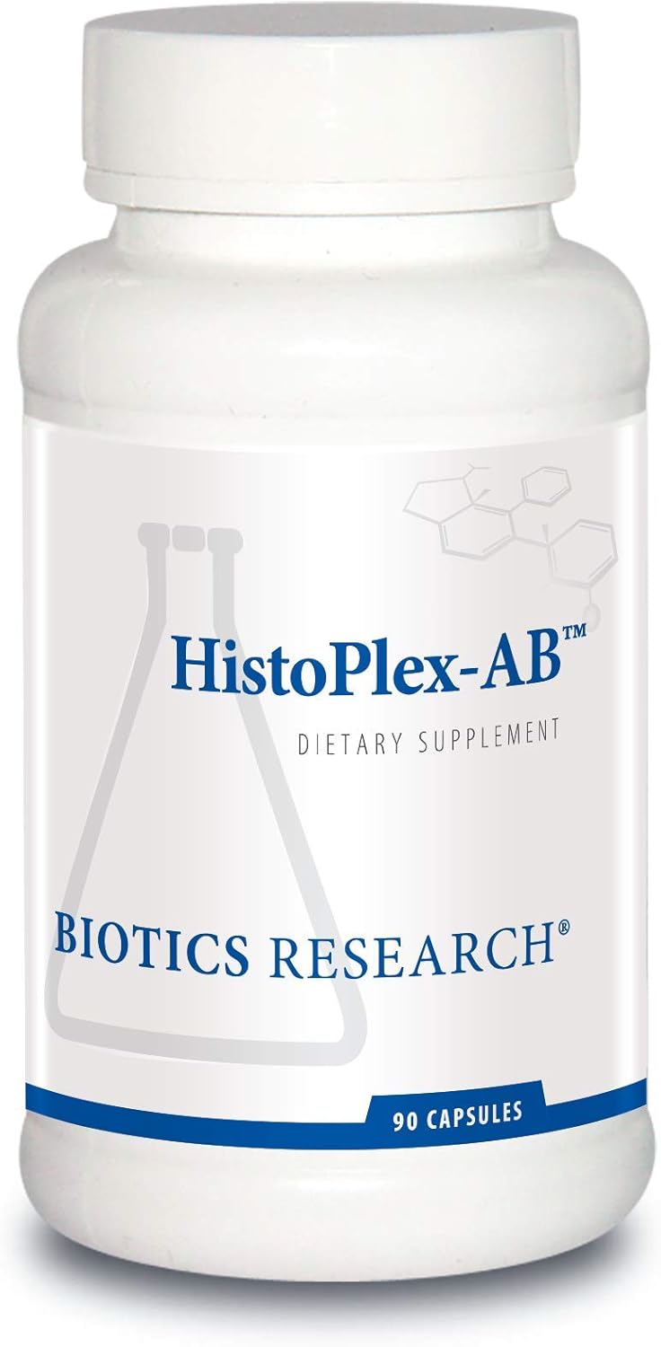 Biotics Research Histoplex-Ab™– Natural Anti-Histamine, Immune Support, Allergy Buster, Breathe Easier, Powerful Botanical Blend 90 Caps