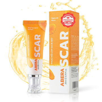 Abera Red Turmeric Scar Removal Cream (Premium Product) - Advanced Treatment For Face And Body With Natural Ingredients Scar Rapidly Removes Stretch Marks, Keloids, Burns, And More