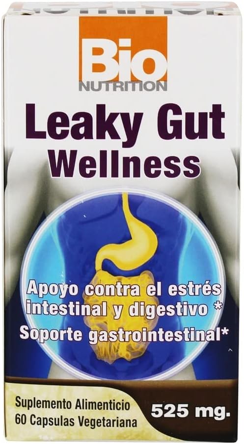 Bio Nutrition Leaky Gut Wellness, 60 Veg Caps Inc