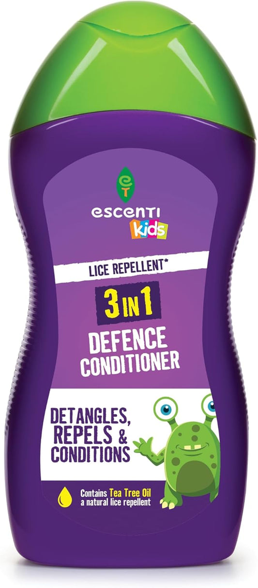 Escenti Kids Lice Repellent 3 In 1 Defence Conditioner 300Ml