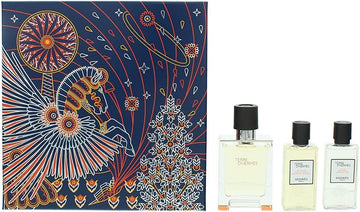 Hermès Terre D'Hermès 3 Piece Gift Set: Eau De Toilette 50Ml - Aftershave Lotion 40Ml - Shower Gel 40Ml