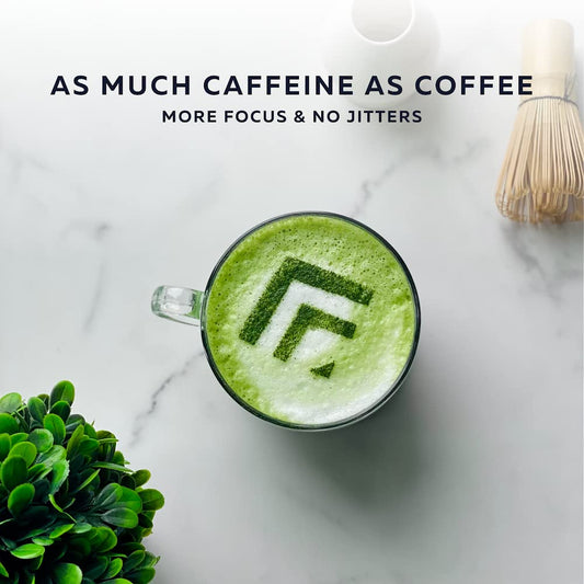 Acta Matcha Energy Tea 40G, High Caffeine (170Mg) Blend For Increased Focus & Clarity, Perfect Coffee Alternative Made With Ceremonial Grade Matcha Green Tea Powder From Japan