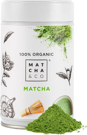 100% Organic Matcha Tea 30G [Ceremonial Grade]. Organic Green Tea Powder From Japan. Organic Matcha Tea. 100% Natural Matcha Green Tea