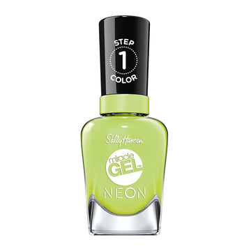 Sally Hansen Miracle Gel™, Electri-Lime, Long Lasting, Gel-Like Formula, No Uv Lamp Needed, Green Nail Polish