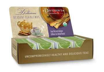 Davidson'S Organics, Coconut Vanilla, 100-Count Individually Wrapped Tea Bags