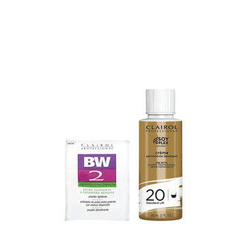 Clairol Professional Lightener And Developer For Hair Coloring Combo