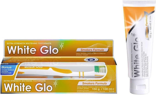 White Glo Smokers' Formula Whitening Toothpaste