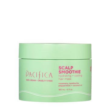 Pacifica Beauty, Hydrating Scalp Smoothie Leave-In Repair Hair Mask & Scalp Treatment, Rosemary Oil, Hydration Scalp Mask, Dry Scalp Treatment, For All Hair Types, Kombucha, Silicone Free, Vegan