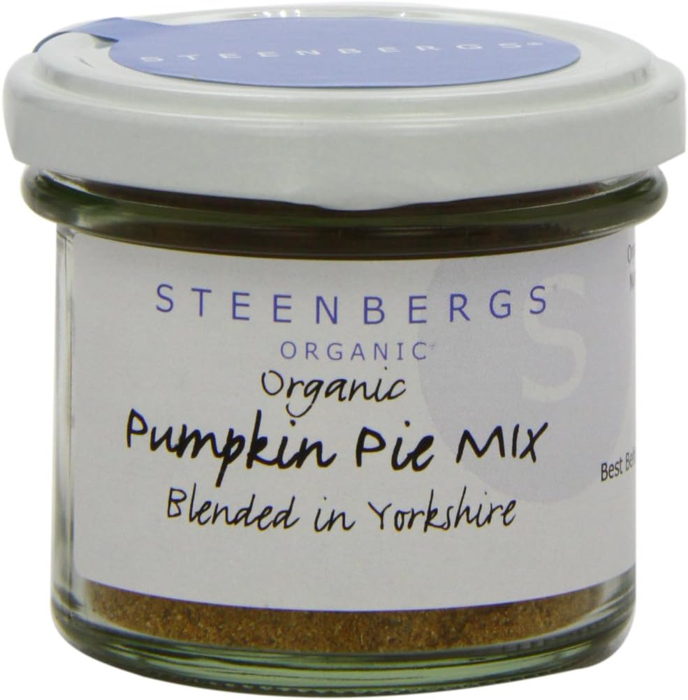 Steenbergs Organic Pumpkin Pie Mix 40 G (Pack Of 3)