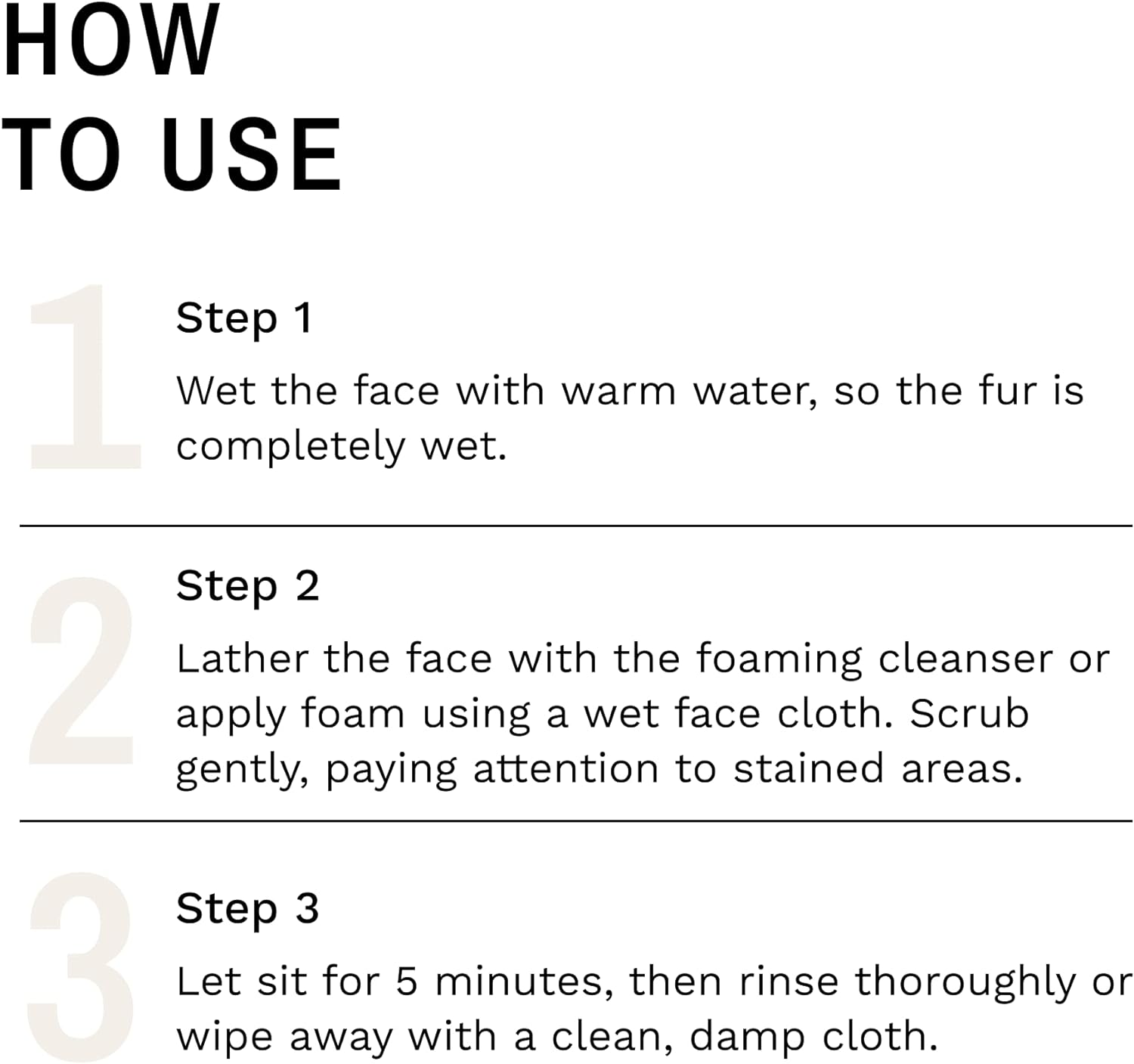 Eye Envy Tear Stain Facial Cleanser for Dogs and Cats | Washes Away Crusty Eye Debris, Eye Boogers and Eye Discharge | Tearless Foaming Formula | Treats The Cause of Staining | 100% Natural : Pet Supplies