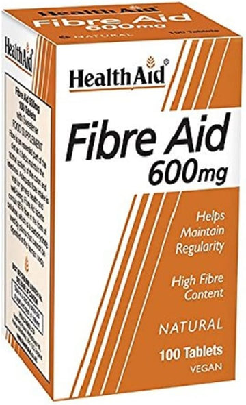 Healthaid Fibre Aid 600Mg - 100 Tablets
