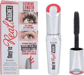 BENEFIT They're Real! Magnet Extreme Lengthening Mascara 4.5 g Travel-Size Powerful Lifting & lengthening Mascara, Black