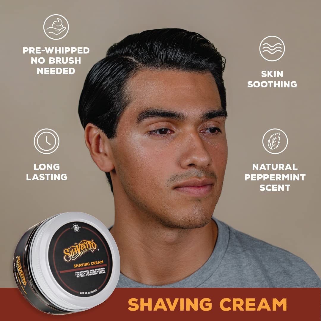 Suavecito Shaving Creme For Men - 8 Oz Cream : Beauty & Personal Care