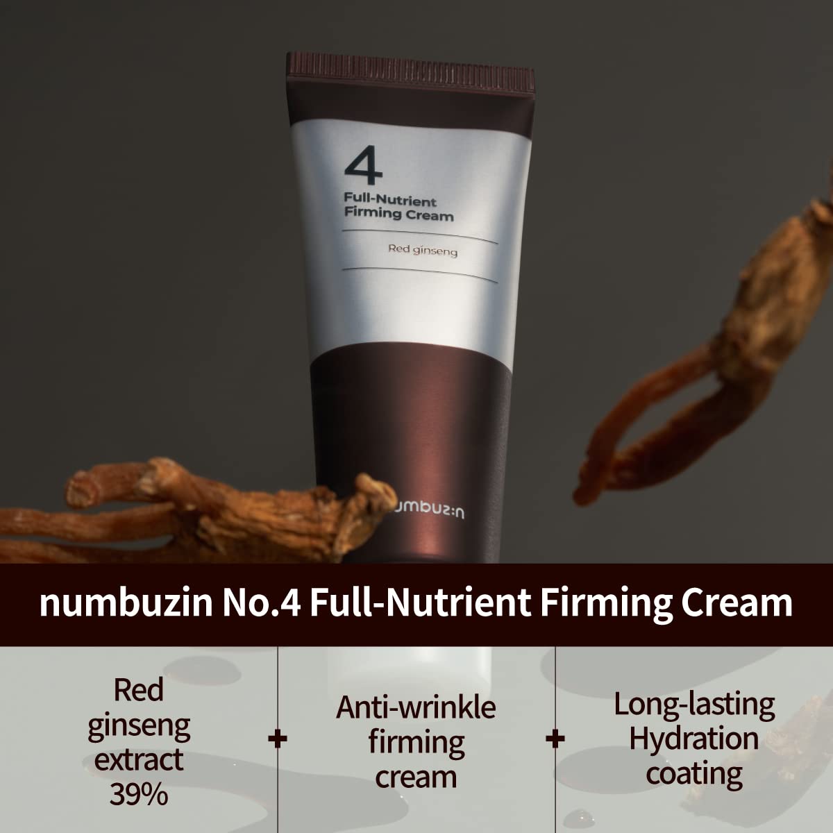 numbuzin No.4 Full-Nutrient Firming Cream 2.02oz/ 60ml | Highly Nutritious,Anti-wrinkle, Anti-aging, Elasticity, Red Ginseng : Beauty & Personal Care