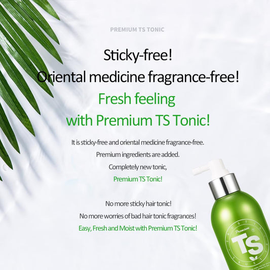 Premium Ts Tonic 8.45 Fl Oz / 250Ml, Anti-Thinning, Scalp Nourishing Spray, Relieves Itchy, Dry, Flaky Scalp, Free From Paraben