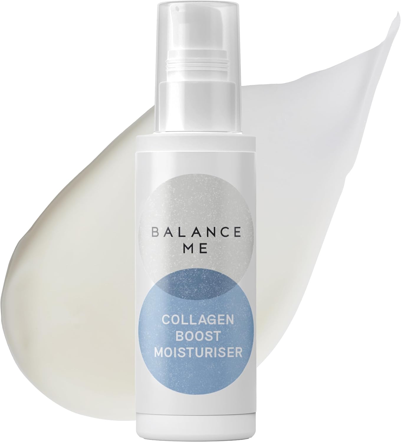 Balance Me Collagen Boost Moisturiser 50Ml, Anti Aging Face Cream With Hyaluronic Acid And Peptides, Skin Tightening And Neck Firming For Dry Skin