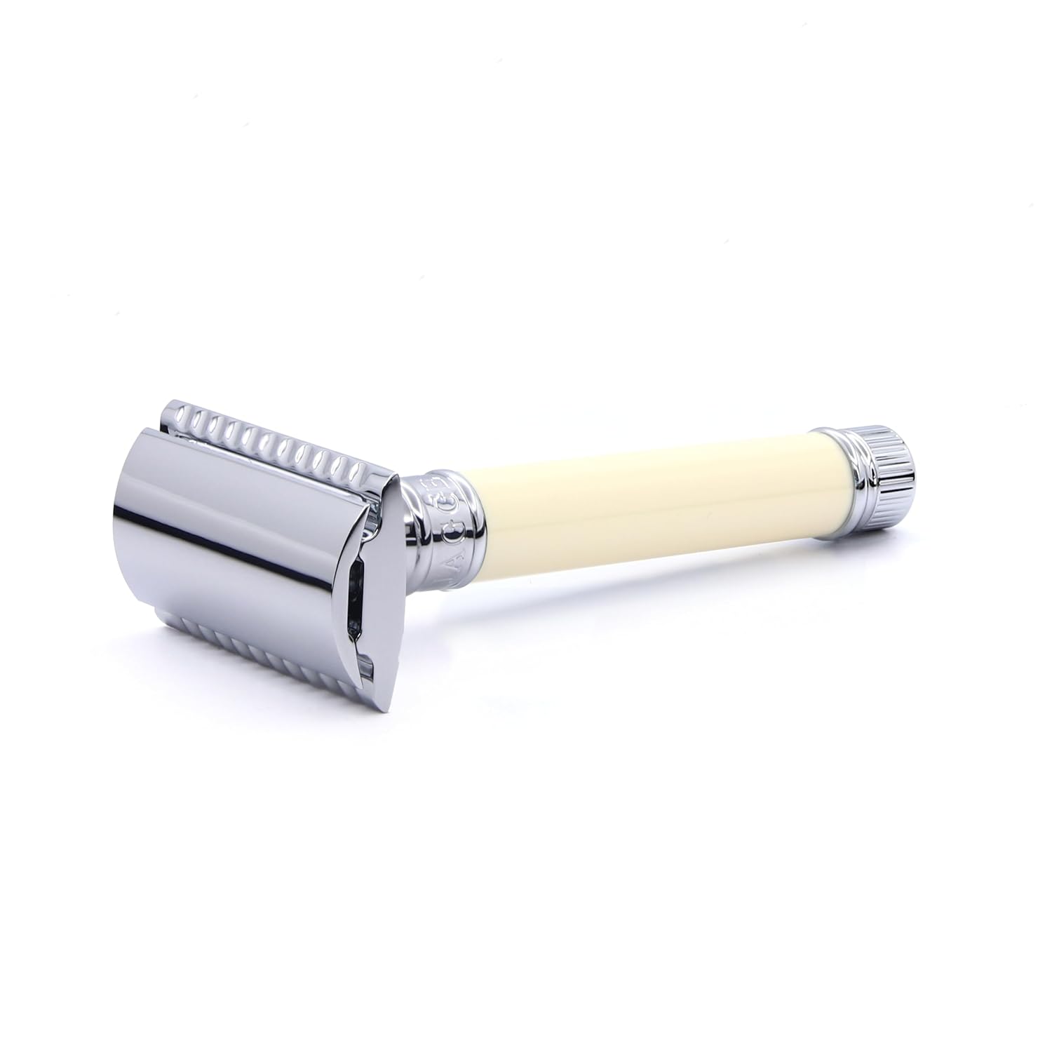 Edwin Jagger De89Lblamz Classic Double Edge Manual Eco-Friendly And Reusable Safety Razor For Men And Women For Shaving Cream Or Soap (Lined) : Beauty & Personal Care