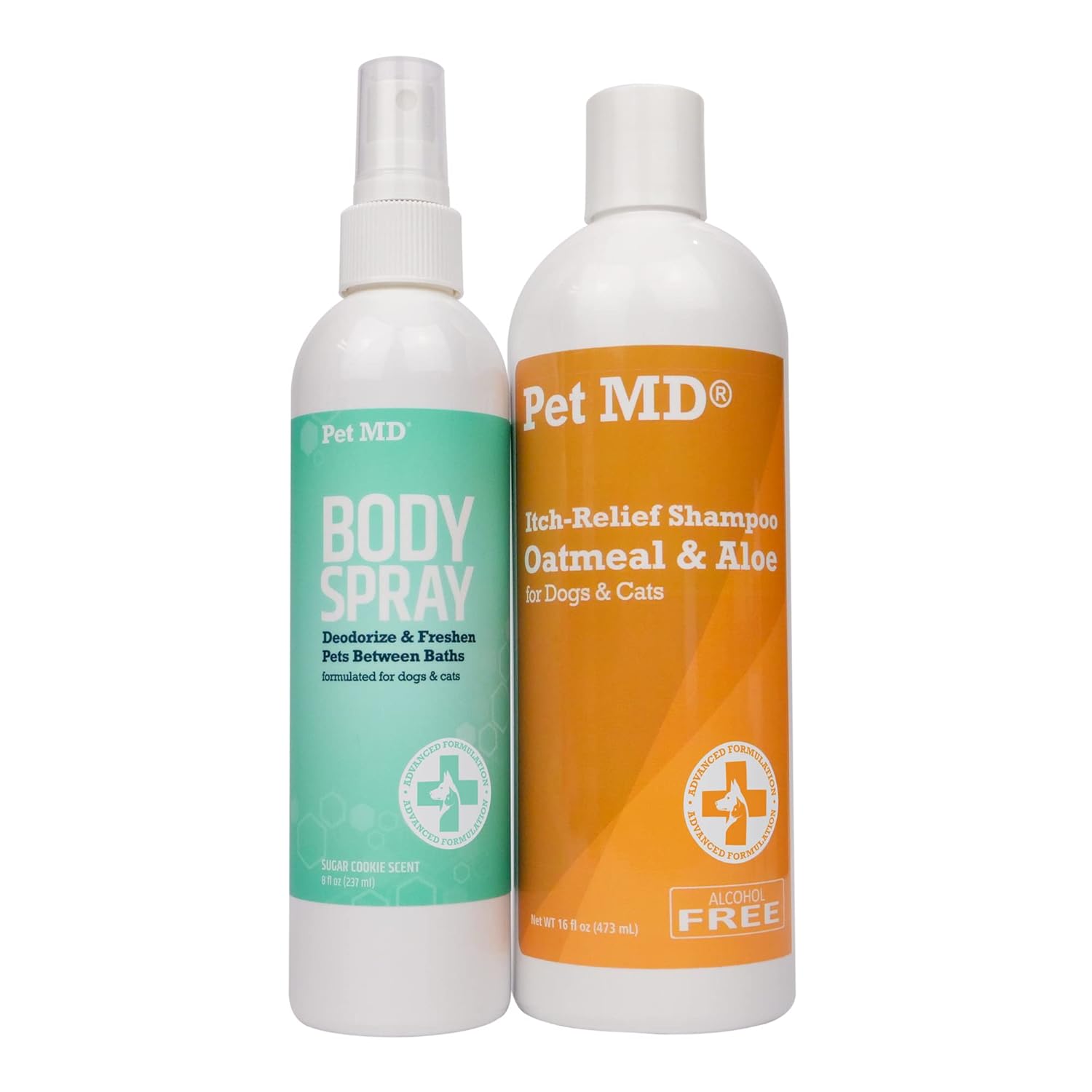 Pet Md Sugar Cookie Body Spray & Oatmeal + Aloe Shampoo