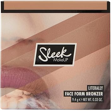 Sleek Makeup Face Form Bronzer, Superfine Pigments For A Buildable Sunkissed Glow, Literally (Light) 9.4G