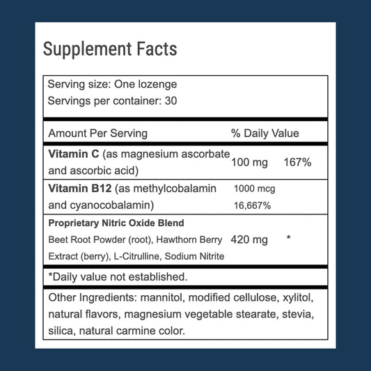 – Circ02, Nitric Oxide Supplement For Men And Women, Supports Immune System, Beet Root, L-Citrulline Formula, Non Gmo, Gluten Free, Dairy Free, Soy Free, Vegan (30 Lozenges)