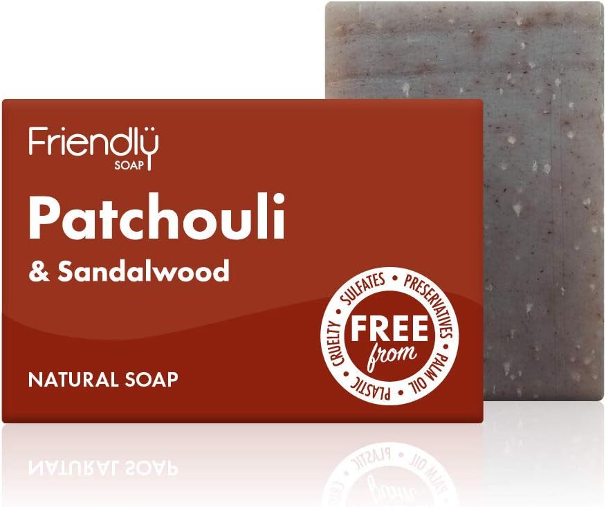 Friendly Soap Natural Handmade Patchouli and Sandalwood Soap (Case of 6) : Amazon.co.uk: Beauty