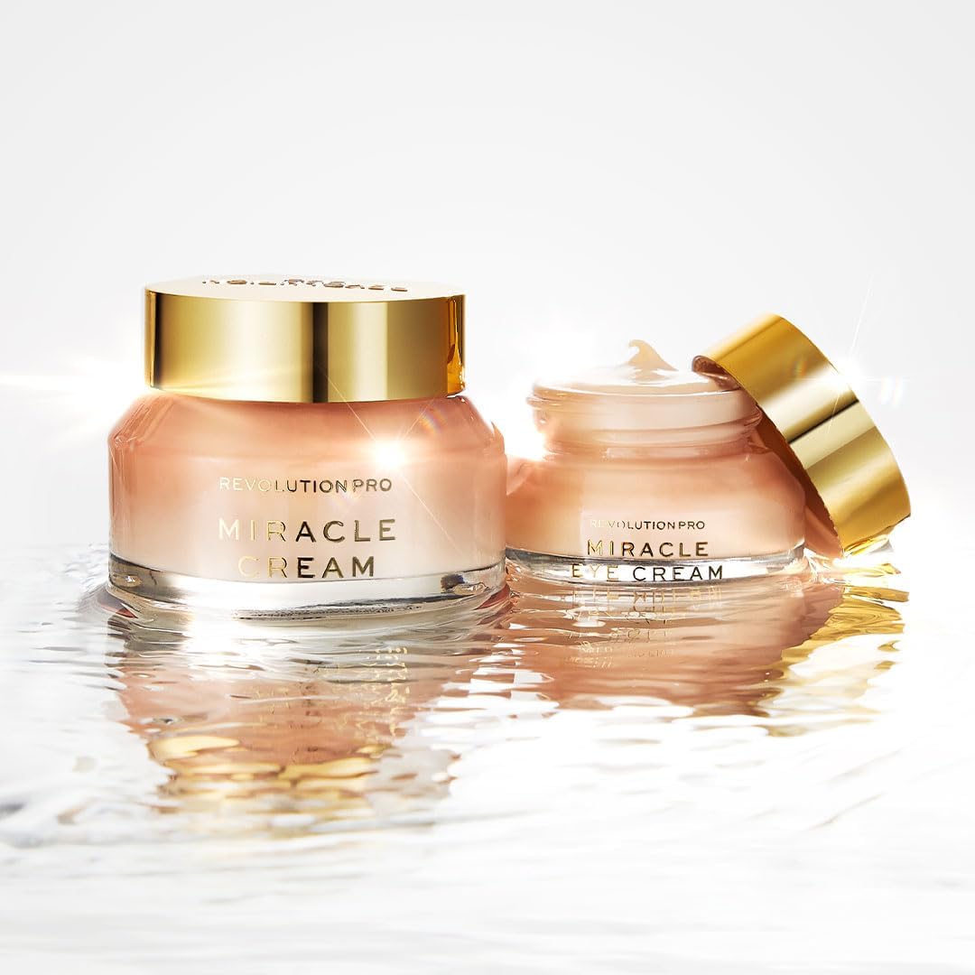 Revolution Pro, Miracle Cream, Hydrating & Beautifying Face Cream, Reduces Dull Complexions, Lightweight Formula, Contains Hyaluronic Acid & Niacinamide, 50 ml : Amazon.co.uk: Beauty