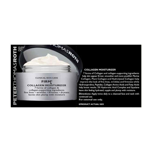 Peter Thomas Roth | Firmx Collagen Moisturizer | Face Cream With Collagen, Collagen Skin Cream, Firming Face Cream, 1.7 Oz