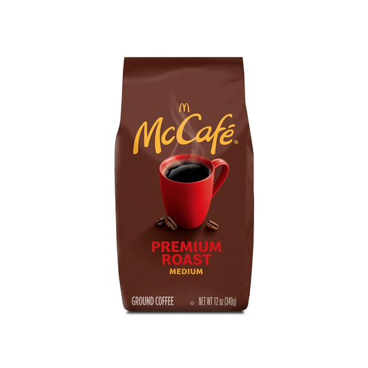 McCafe Premium Roast, Medium Roast Ground Coffee, 12 oz Bag