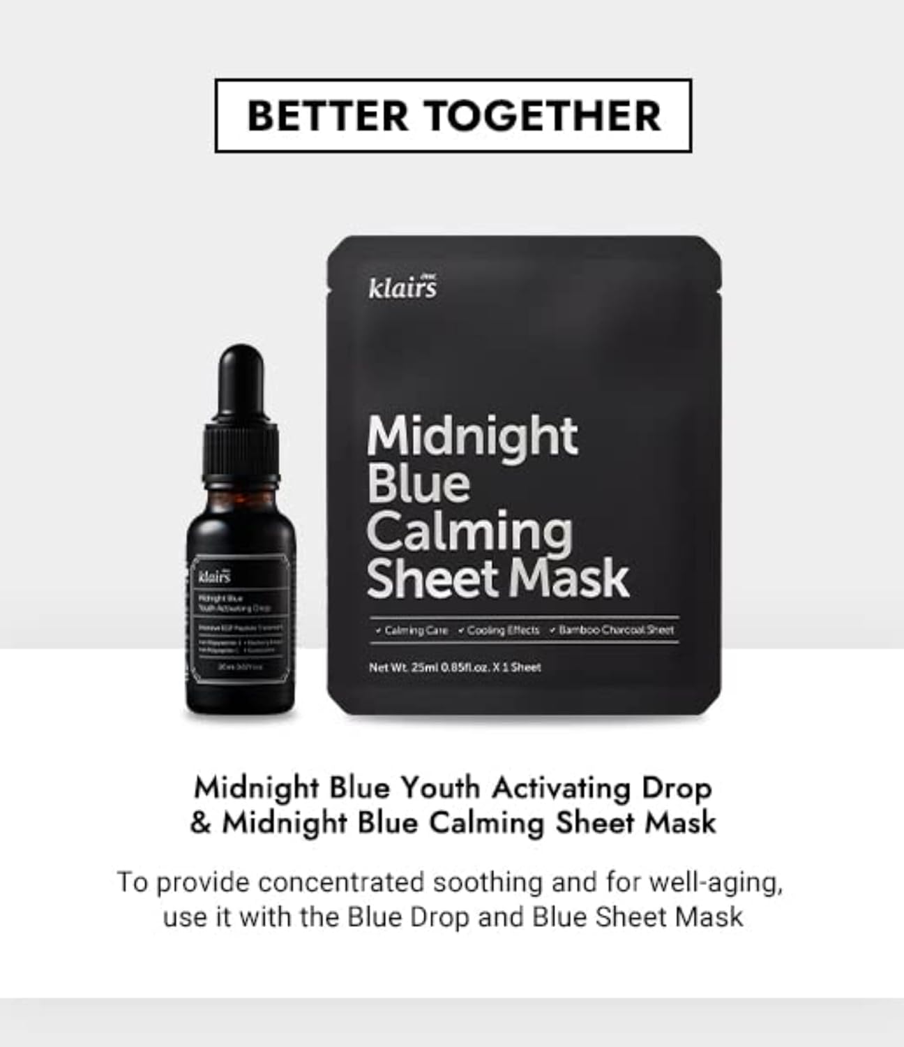 Dearklairs 0.7 Ounce Midnight Blue Calming Cream, Soothing, Redness Relief Moisturizer, Hydrating, Fast Absorbing, Light Texture For Easy Use, Sensitive Skin Friendly (0.7 Ounce (Pack Of 1))