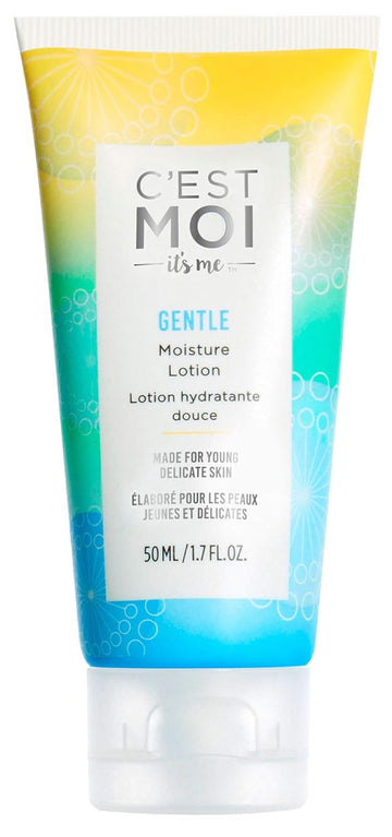 C'Est Moi Gentle Moisture Lotion | Fragrance-Free Lotion Made With Almond Oil, Shea Butter And Organic Extracts, For Face, Neck, & Chest, Soothing, Moisturizer, Hydrating, 1.7 Fl Oz