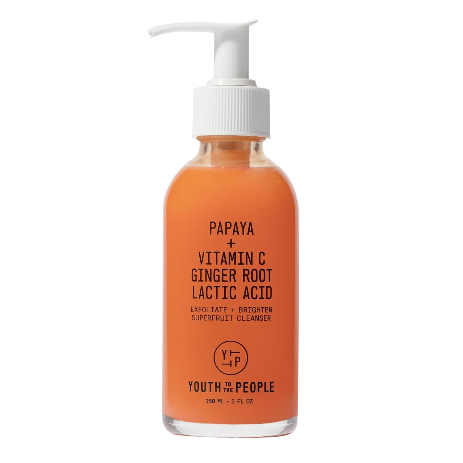 Youth To The People Superfruit Facial Cleanser - Gentle Exfoliating Cleanser, Formulated With Papaya + Vitamin C, Promotes Cell Turnover For Radiant Skin, Evens Skin Tone & Texture, With Aha + Bha