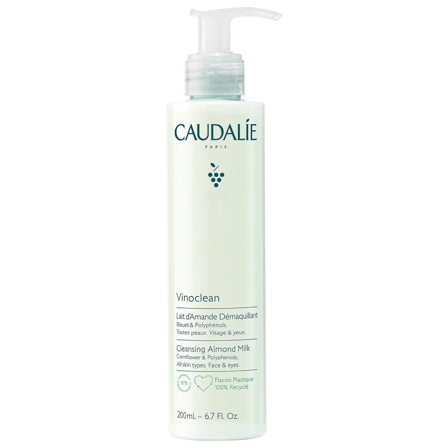 Caudalie Vinoclean Gentle Cleansing Almond Milk - 200 Ml