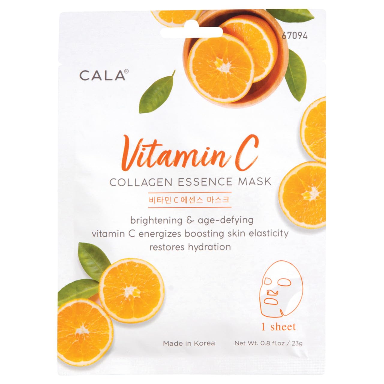 Cala Vitamin C Collagen Essence Mask 1 Sheet