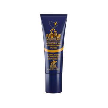Dr. Pawpaw Multipurpose Overnight Lip Mask - Lip Sleeping Mask With Peptides - Natural Moisturizer For Plumping - Cruelty Free - 0.33 Oz