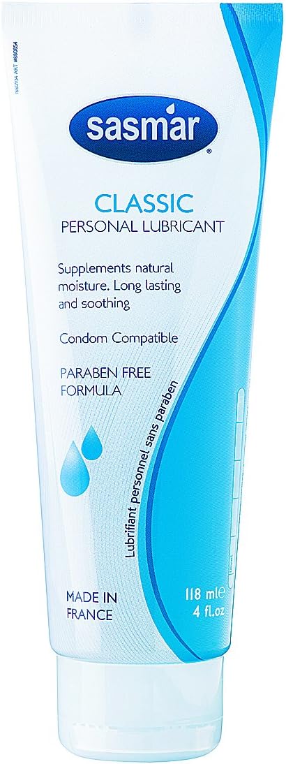 Water-Based Personal Lubricant for Couples, Long-lasting, Paraben-Free, No Residue, Toy-Friendly & Condom Safe, Edible with Moisturizer 4Oz