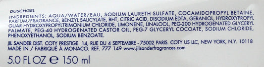 Sun Men By Jil Sander Fizz: Fresh All Over Shampoo 150Ml : Beauty & Personal Care
