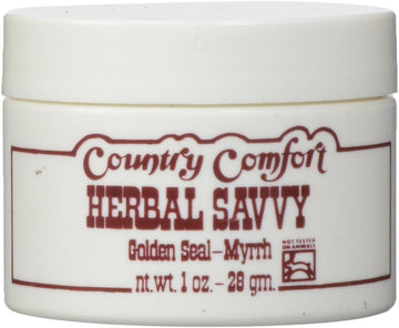 Country Comfort Herbal Savvy Golden Seal-Myrrh - 1 Oz, 1 Ounce
