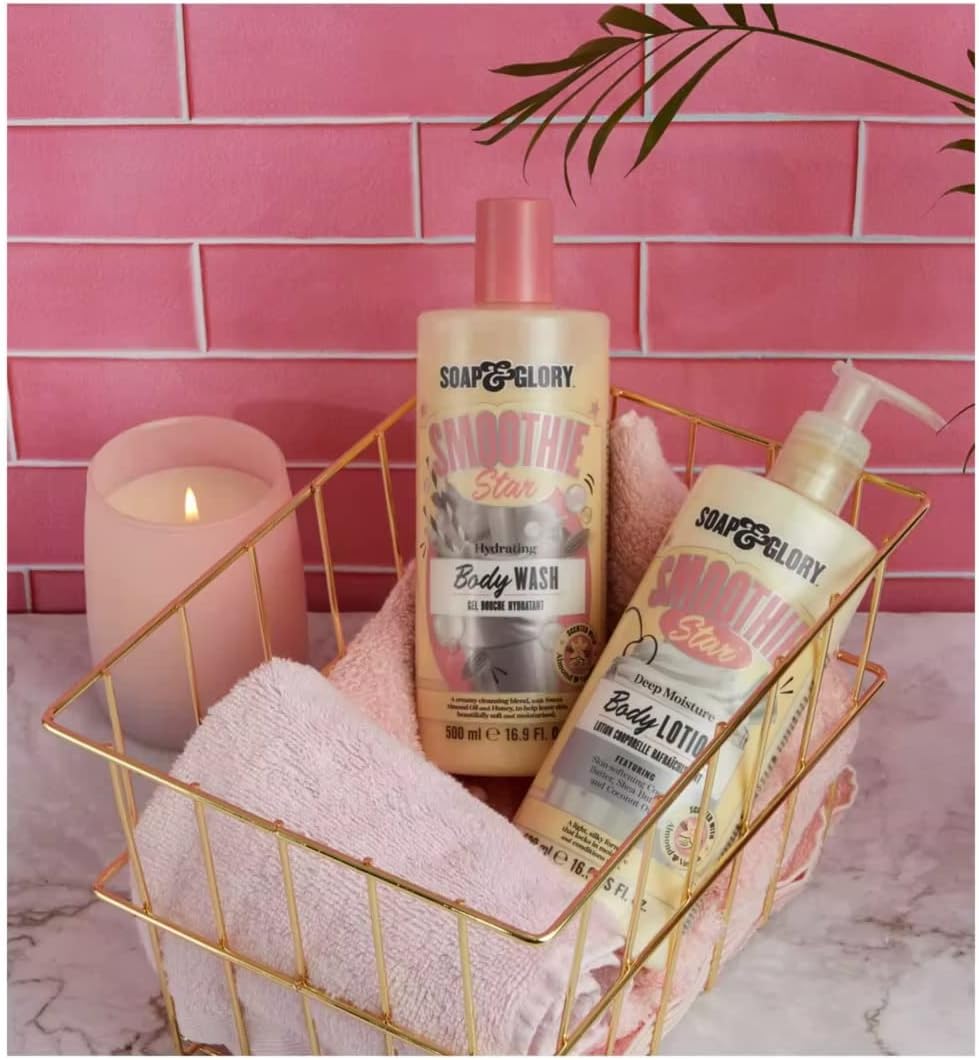 Soap And Glory Smoothie Star Deep Moisture Body Milk (Pack Of 2)