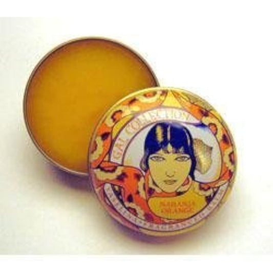 Orange Lip Balm Tin 15 Ml By Perfumeria Gal : Beauty & Personal Care