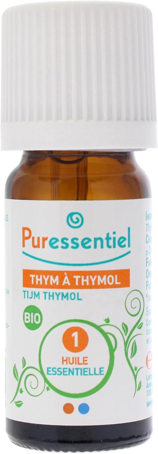 Puressentiel Organic Essential Oil - Thyme Thymol For Unisex 0.17 Oz Oil