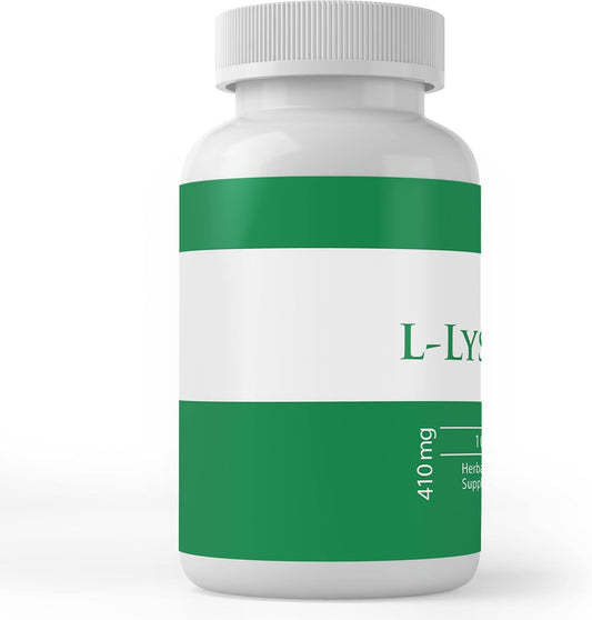 Pure Original Ingredients L-Lysine Hcl (100 Capsules) Always Pure, No Additives Or Fillers, Lab Verified