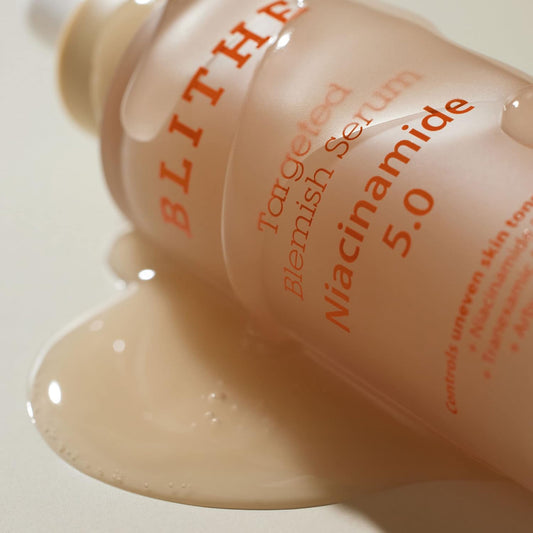 Blithe Dark Spot Corrector & Tightening Serum Bundle Set, Niacinamide 5% And Pressed Serum Tundra Chaga, Best Korean Skincare