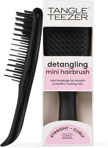 Tangle Teezer | The Mini Wet Detangler Hairbrush For Wet & Dry Hair | Perfect For Kids & Traveling | Eliminates Knots & Reduces Breakage | Sea Green